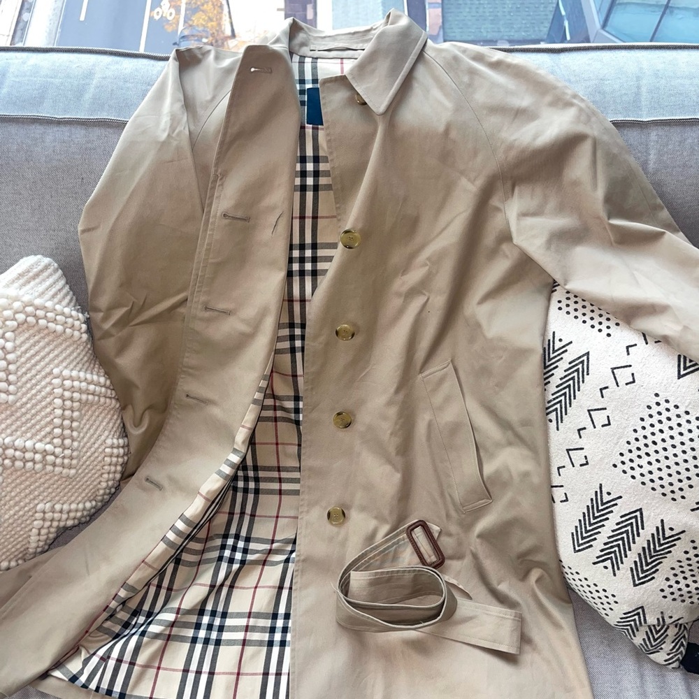 Authentic Burberry trench coat